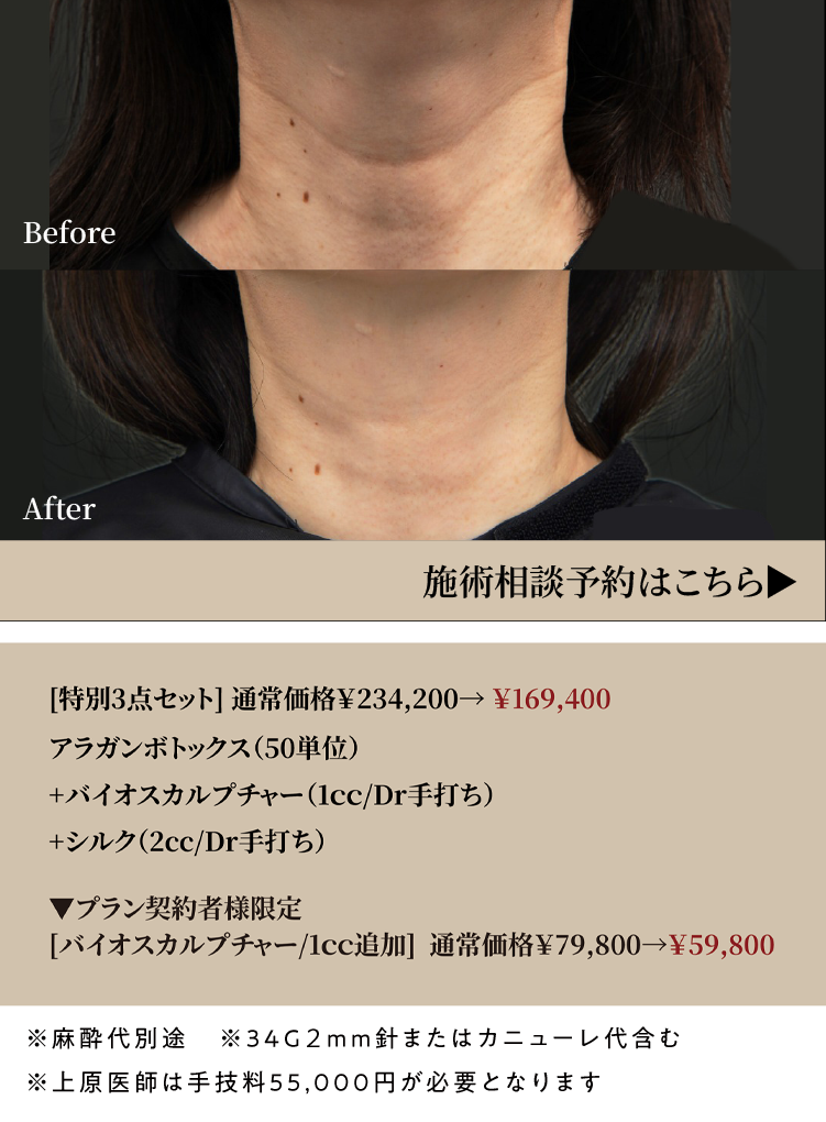 首のエイジングケアプラン